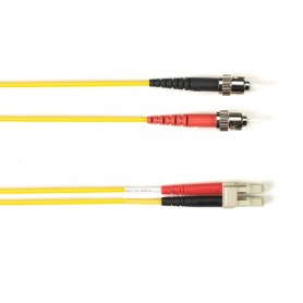 Black Box FOCMP62-015M-STLC-GR Duplex Fiber Optic Patch Network Cable