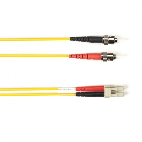 Black Box FOCMP62-015M-STLC-GR Duplex Fiber Optic Patch Network Cable