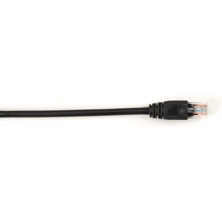 Black Box CAT6PC-005-BK-25PAK Patch Cable - 5 ft - Black