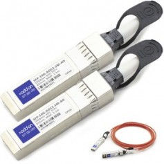 AddOn SFP-10G-AOC2.5M-AO 10GBase-AOC SFP+ to SFP+ Direct Attach Cable, Black, 2.5m, TAA