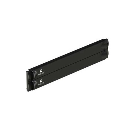 Vertiv VRA2013 2U 19 inch Black Plastic Tool Less Airflow Blanking Panel