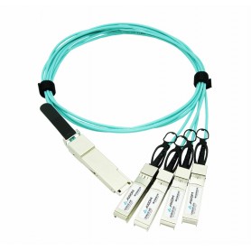 Axiom Q284XS28A1M-AX InfiniBand/fiber optic cable 39.4" (1 m) QSFP28 4x SFP28 Turquoise