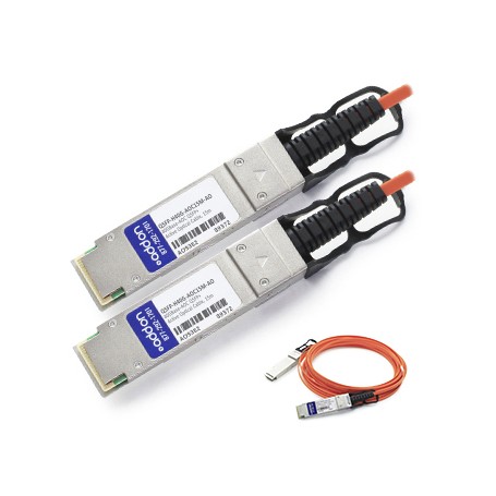 AddOn Networks JNP-40G-AOC-3M-AO 3M Fiber Optic Cable QSFP+ Orange - High-Speed Active Optical Cable
