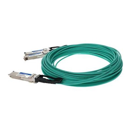 AddOn MFS1S50-H020E-AO  Mellanox Comp TAA 200G QSFP56 2XQSFP56 AOC 20M