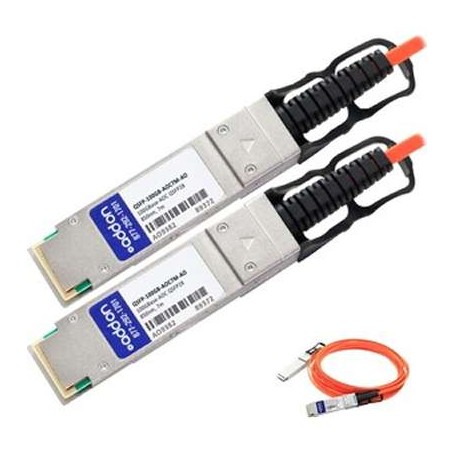 AddOn QSFP-100GB-AOC7M-AO MSA QSFP-100GB-AOC7M 7M Compat DAC TAA 100GBASE AOC 7M