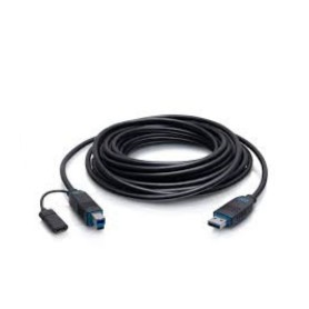C2G C2G30084  15ft USB A to USB B Active Optical Cable - USB A to B AOC Cable - USB 3.2 Gen 2 - 10Gbps