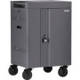 Bretford TVCM20PAC-270CT Charging Cart  20 Devices  Gray Finish