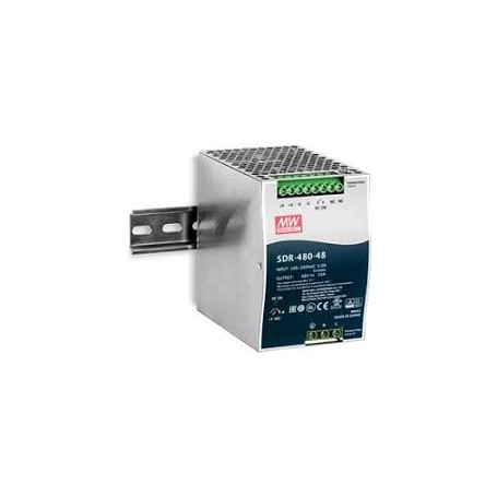 TRENDnet TI-S48048 480W 48V DC DIN-Rail Power Supply, PFC Function, 10A Output