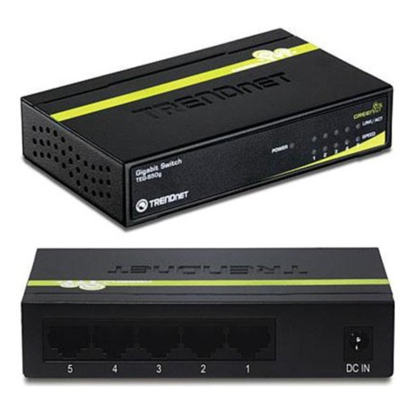 TRENDnet TEG-S50G 5-Port Mini Gigabit Switch GREENnet Technology