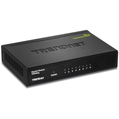 TRENDnet TEG-S82g 8-Port Gigabit GREENnet Switch