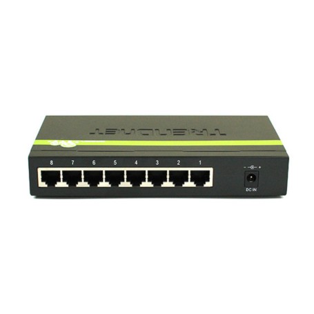 TRENDnet TEG-S80G 8-Port Gigabit GREENnet Switch (Metal)
