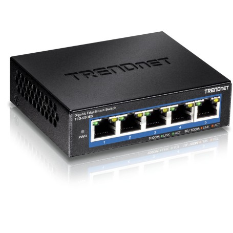 TRENDnet TEG-S50ES 5-Port Gigabit EdgeSmart Switch