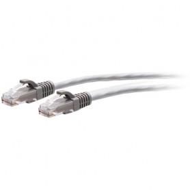 C2G C2G30118 8FT CAT6A Gray Slim Patch Cable