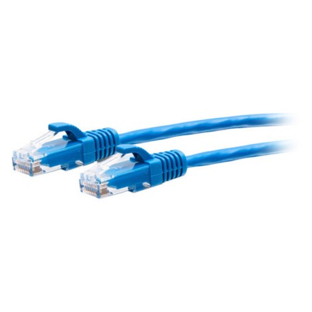 C2G C2G30130 6FT CAT6A Blue Slim Patch Cable