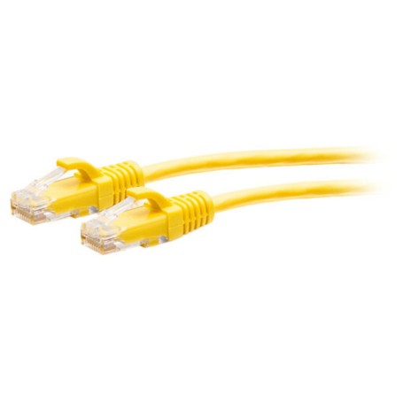 C2G C2G30172 15FT CAT6A Yellow Slim Ethernet
