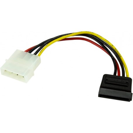 StarTech StarTech 6" 4 Pin Molex to SATA Power Cable Adapter SATAPOWADAP6" 4 Pin Molex to SATA Power Cable Adapter SATAPOWADAP