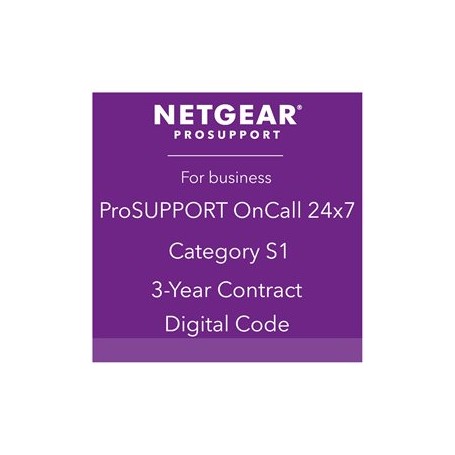 Netgear PMB0S31-10000S ProSUPPORT OnCall 24x7 Tech Support 3 Year