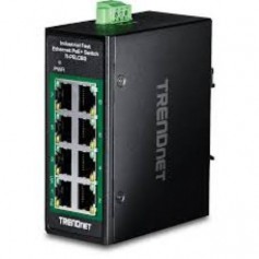 TRENDnet TI-PELC80 8 Port Industrial Fast Ethernet PoE Mini Switch