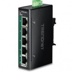 TRENDnet TI-PGLC50 5 Port Industrial Gigabit PoE Mini Switch