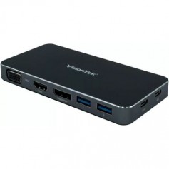 VisionTek 901226-RB VT200 Dual Display USB C Docking Station