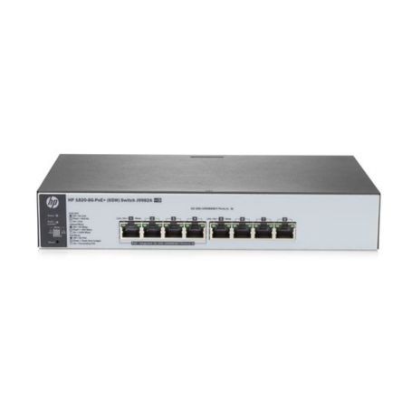 HPE J9982A OfficeConnect 1820 8G PoE+ 65W Ethernet Switch