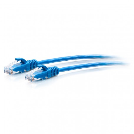 C2G 30136 15ft Cat6a Snagless Unshielded (UTP) Slim Ethernet Patch Cable - Blue