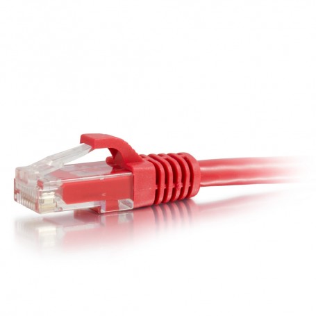 C2G 50798 1ft Cat6a Snagless UTP Ethernet Patch Cable Red