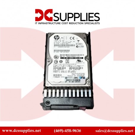 HP 507129-009146GB, 15k RPM, 6GB/s, 2.5-inch, Hot-Pluggable, Dual Port SAS Hard Drive