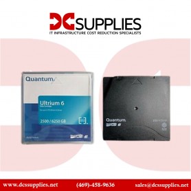 Quantum LTO, Ultrium-6, 2.5TB/6.25TB METAL PARTICLE (MP), Labeled