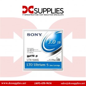 Sony 20LTX1500G LTO, Ultrium-5, 1.5TB/3.0TB Library Pack, 20Pk, No case
