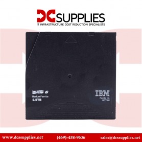 IBM 00V7590L TotalStorage LTO Ultrium 6 x 1 2.5TB storage media
