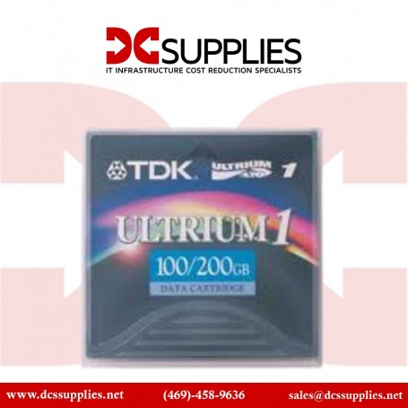 TDK D2404-100 LTO-1 Backup Tape Cartridge 100/200 GB