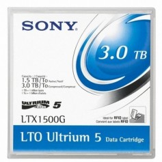 Sony LTX1500G LTO Ultrium 5 Tape 1.5TB/3TB Data Cartridge