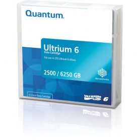 Quantum LTO-6 Backup Tape Cartridge 2500GB/6250 GB