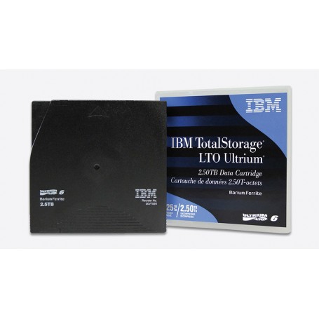 IBM LTO-6 Backup Tape Cartridge 2500GB/6250 GB