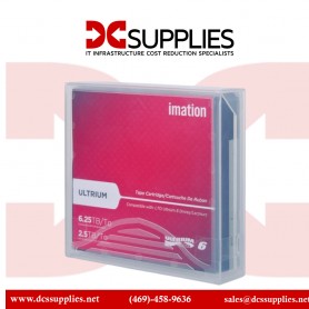 Imation 29133 LTO, Ultrium-6, 2.5TB/6.25TB WORM, METAL PARTICLE (MP)