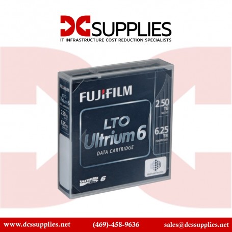 FUJIFILM 16310732 LTO Ultrium 6 Data Cartridge 2500GB/6250 GB