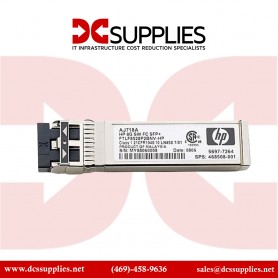 HPE AJ718A 8Gb Short Wave Fibre Channel SFP+ 1 Pack Transceiver Module