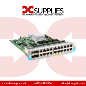 HPE J9990A 20-port 10/100/1000BASE-T PoE+ / 4-port 1G/10GbE SFP+ MACsec v3 zl2 Expansion Module