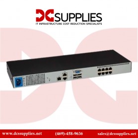 HPE KVM Console G3 Switch 0x1x8 - KVM switch - 8 ports - rack-mountable