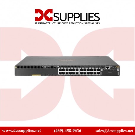 HPE Aruba 3810M 24G PoE+ 1-slot Switch - switch - 24 ports - managed - rack-mountable