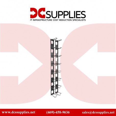 APC AR8443A Vertical Fiber Cable Manager Organizer Black