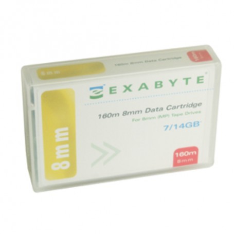 Exabyte Tape, 8mm D8, 160m, 7/14GB 322535, 307265