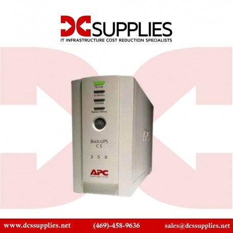 APC BK350 Back-UPS CS 350VA, 120V, 6 NEMA Outlets (4 Surge)