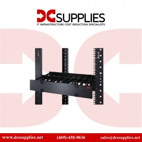 APC AR8603A NetShelter 2U Horizontal Cable Manager with Cable Ties