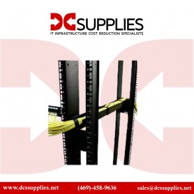 APC AR8008BLK Horizontal Cable Organizer Adjustable 18" to 30