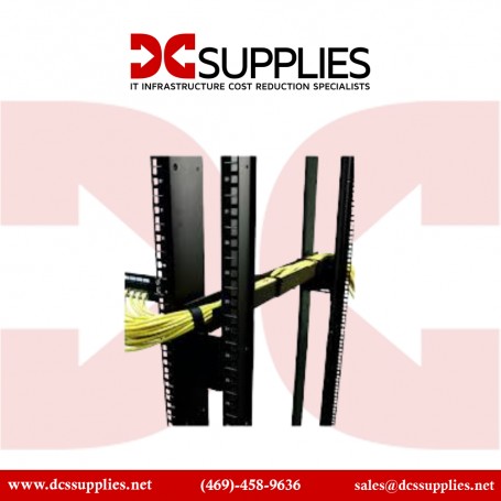 APC AR8008BLK Horizontal Cable Organizer Adjustable 18" to 30