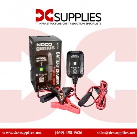 NOCO GENIUS1, 1A Smart Car Battery Charger, 6V and 12V Automotive Charger