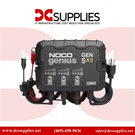 NOCO Genius GEN5X3, 3-Bank, 15A (5A/Bank) Smart Marine Battery Charger