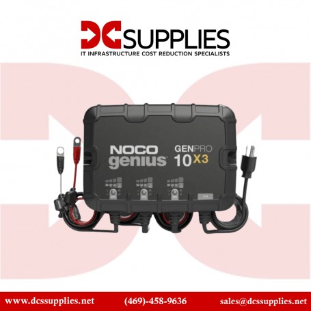 NOCO Genius GENPRO10X3, 3-Bank, 30A (10A/Bank) Smart Marine Battery Charger
